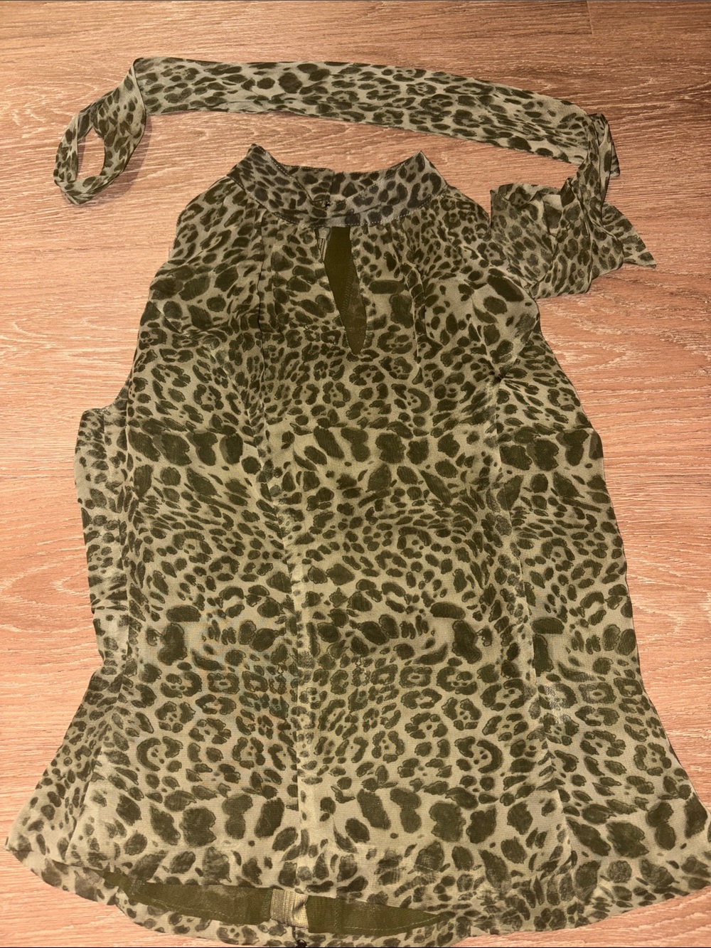 Euro Top with wrap scarf